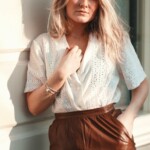 Formentera white embroidered handmade vintage blouse