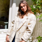 Soft as rose petals virgin wool vintage blazer