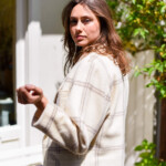 Soft as rose petals virgin wool vintage blazer