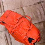 Timeless oranges for fall Parisian bag