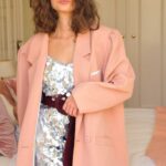 The powdered pink boyfriend blazer