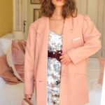 The powdered pink boyfriend blazer