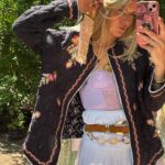 Love paradise quilted embroidered dream jacket