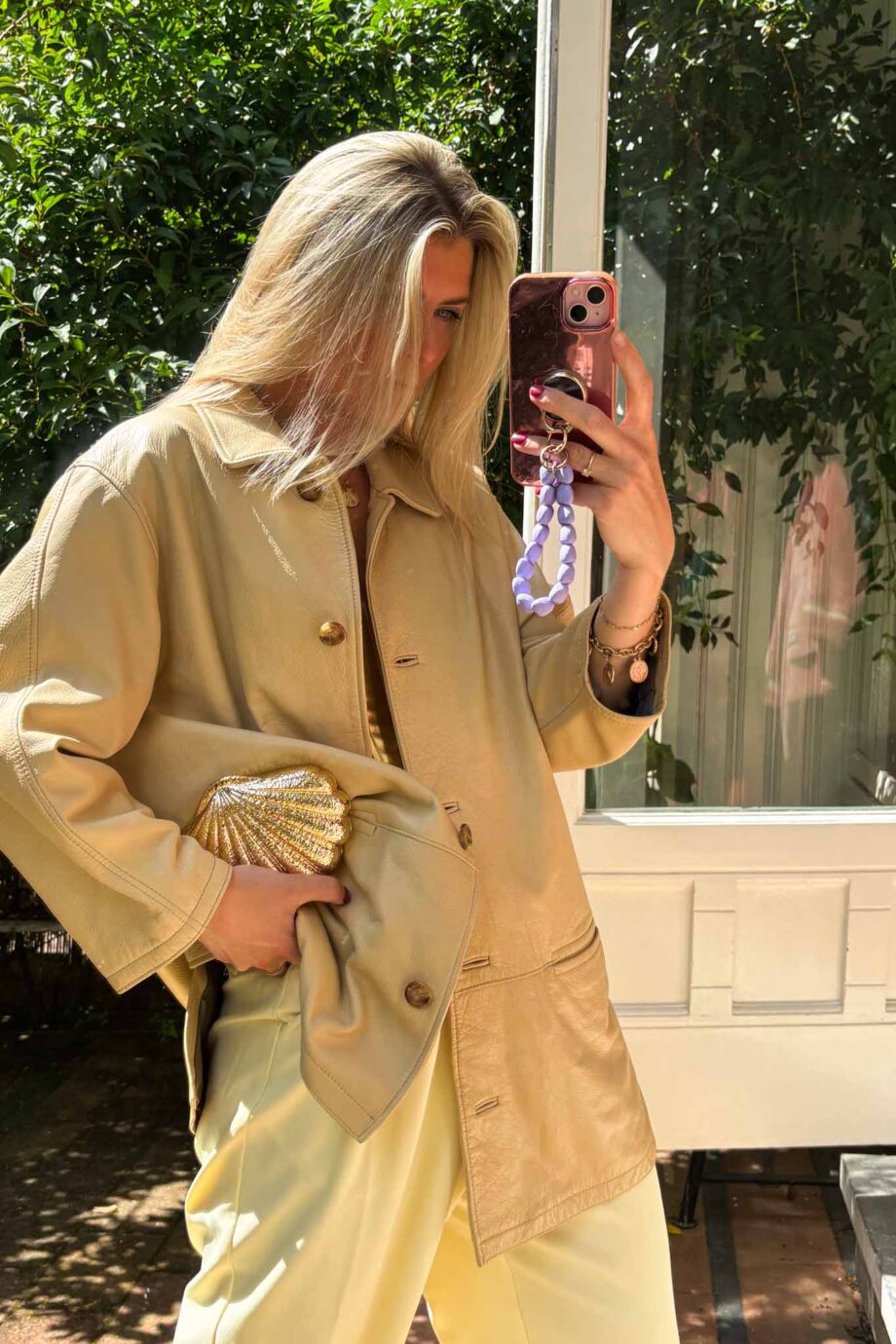 Butter soft beurre doux leather jacket