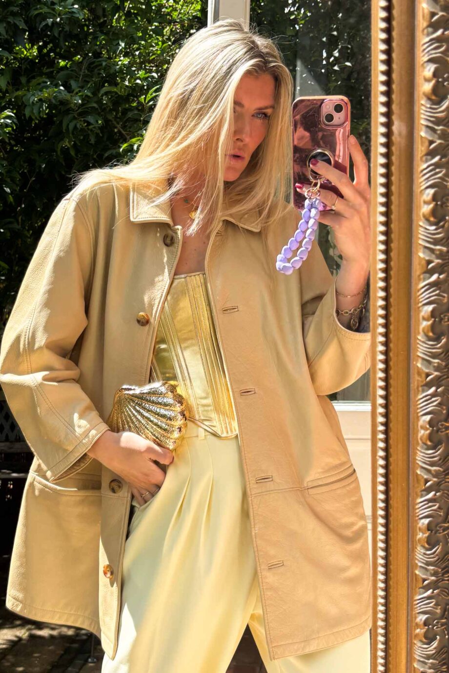 Butter soft beurre doux leather jacket