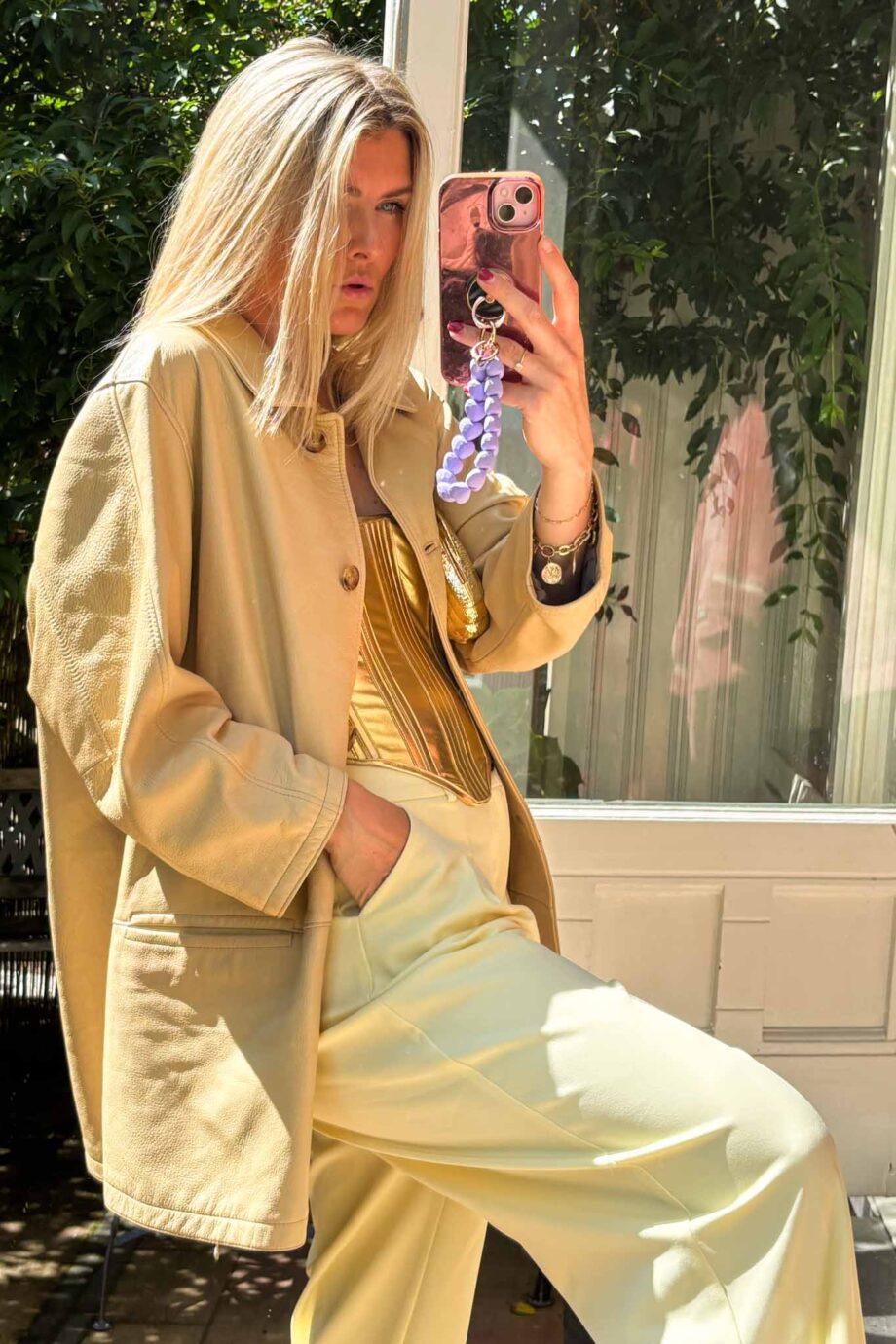 Butter soft beurre doux leather jacket