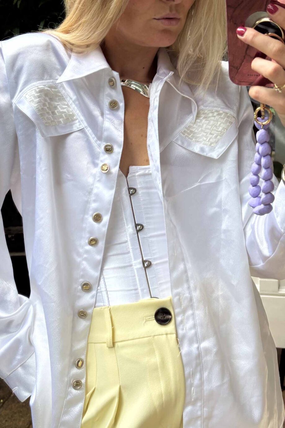 Delicate summer appeal blouse