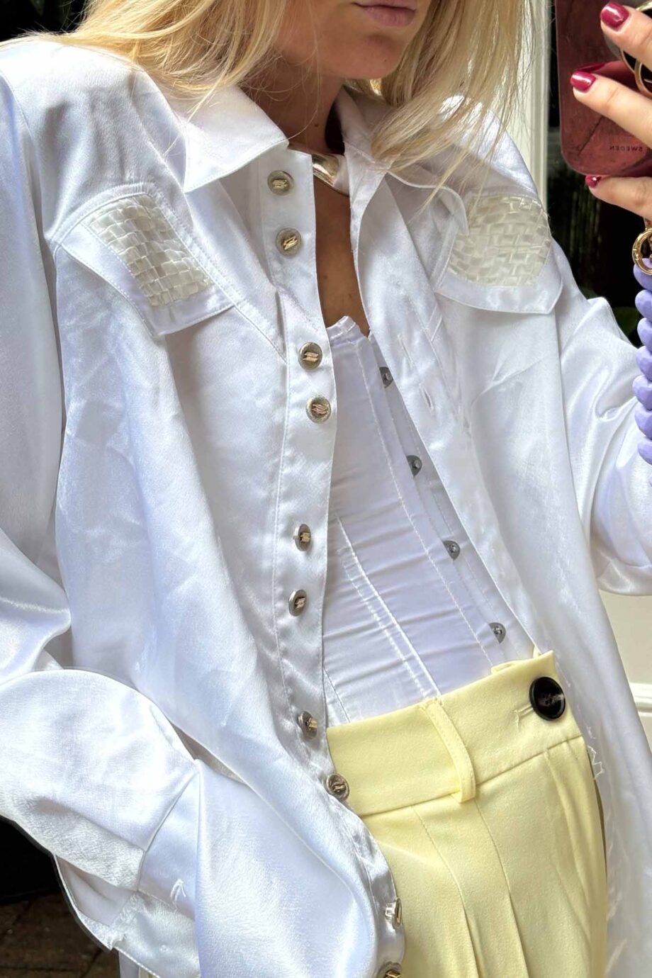 Delicate summer appeal blouse