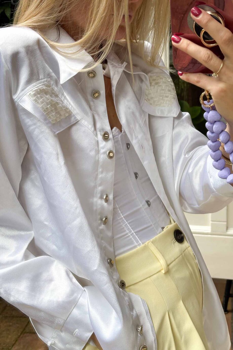 Delicate summer appeal blouse