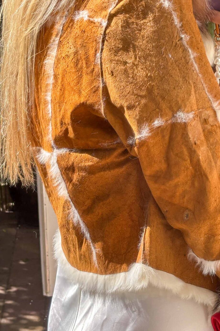 The 1970s caramel shearling lammy coat