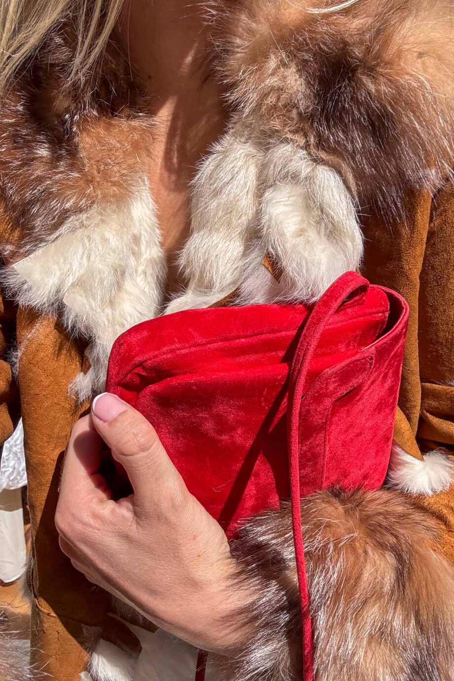 The 1970s caramel shearling lammy coat