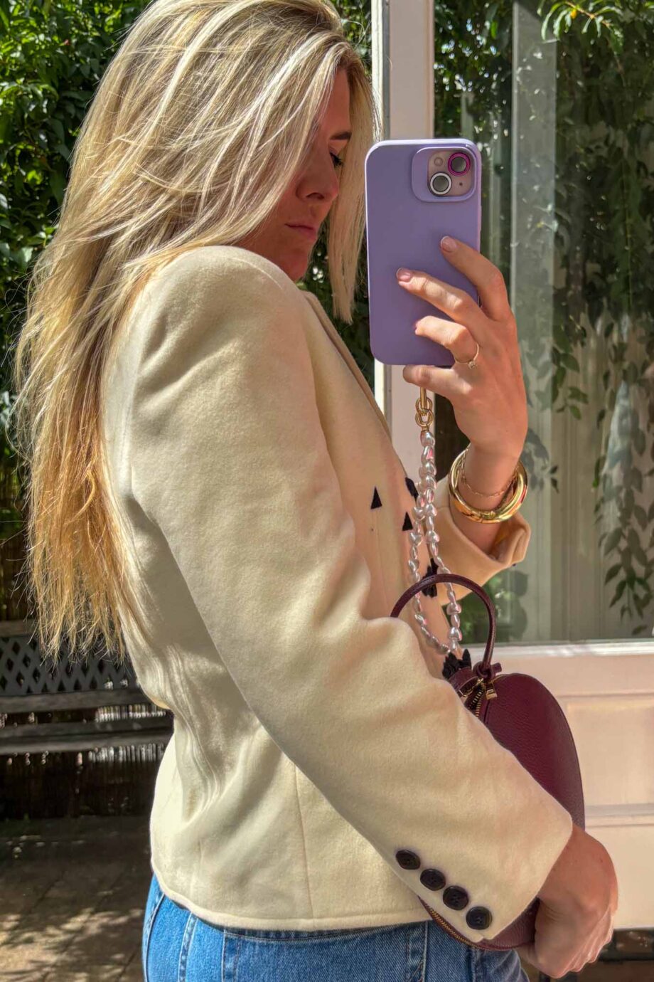The Saint-Honoré Cashmere blazer