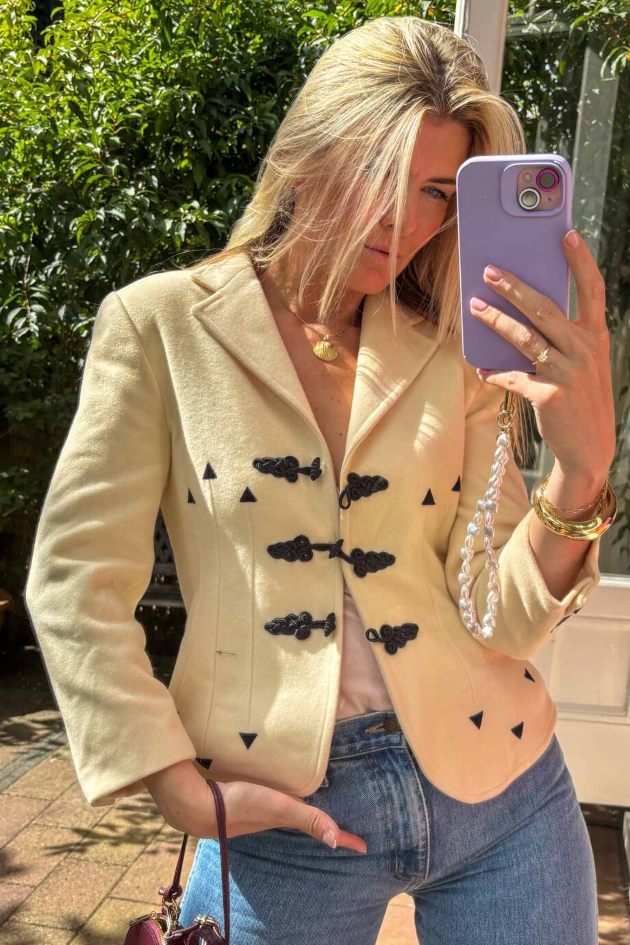 The Saint-Honoré Cashmere blazer