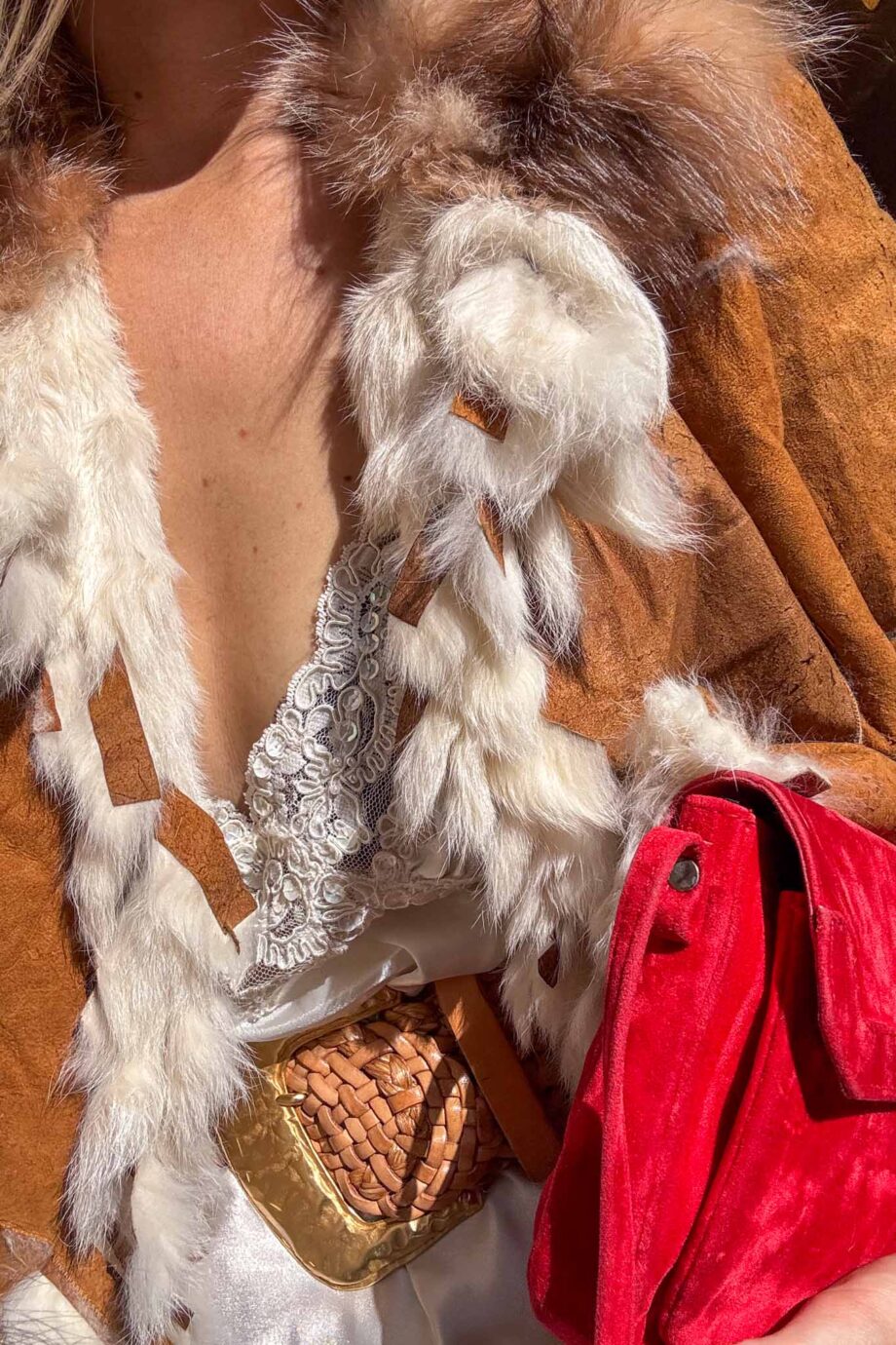 The 1970s caramel shearling lammy coat
