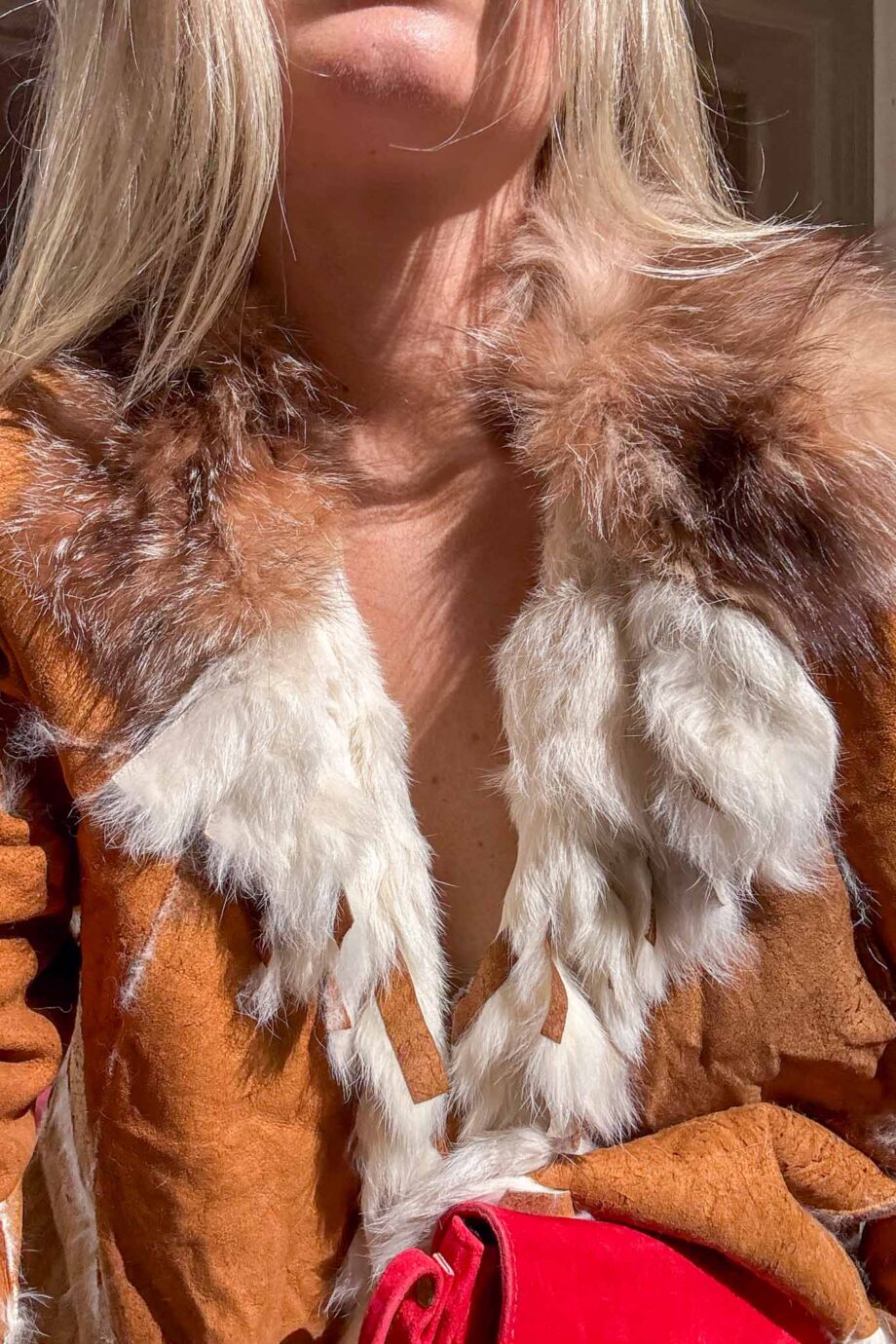The 1970s caramel shearling lammy coat