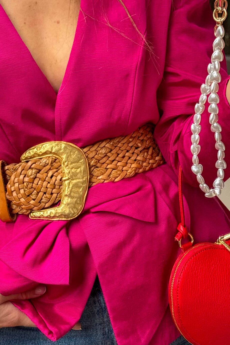 The Fuchsia Power for fall Blazer