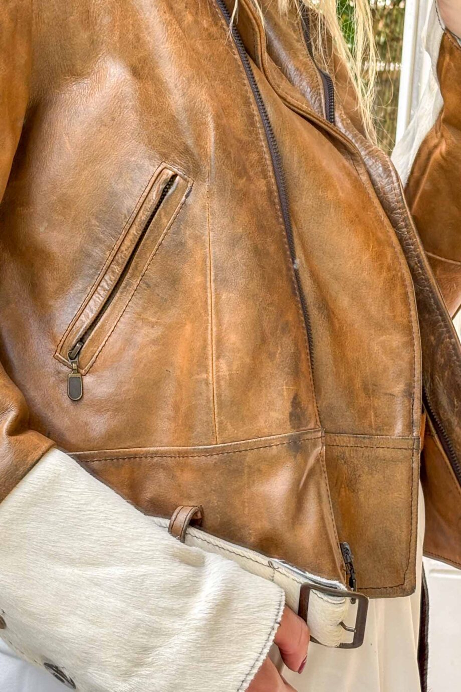 The dream MIU MIU inspired leather Italian coat