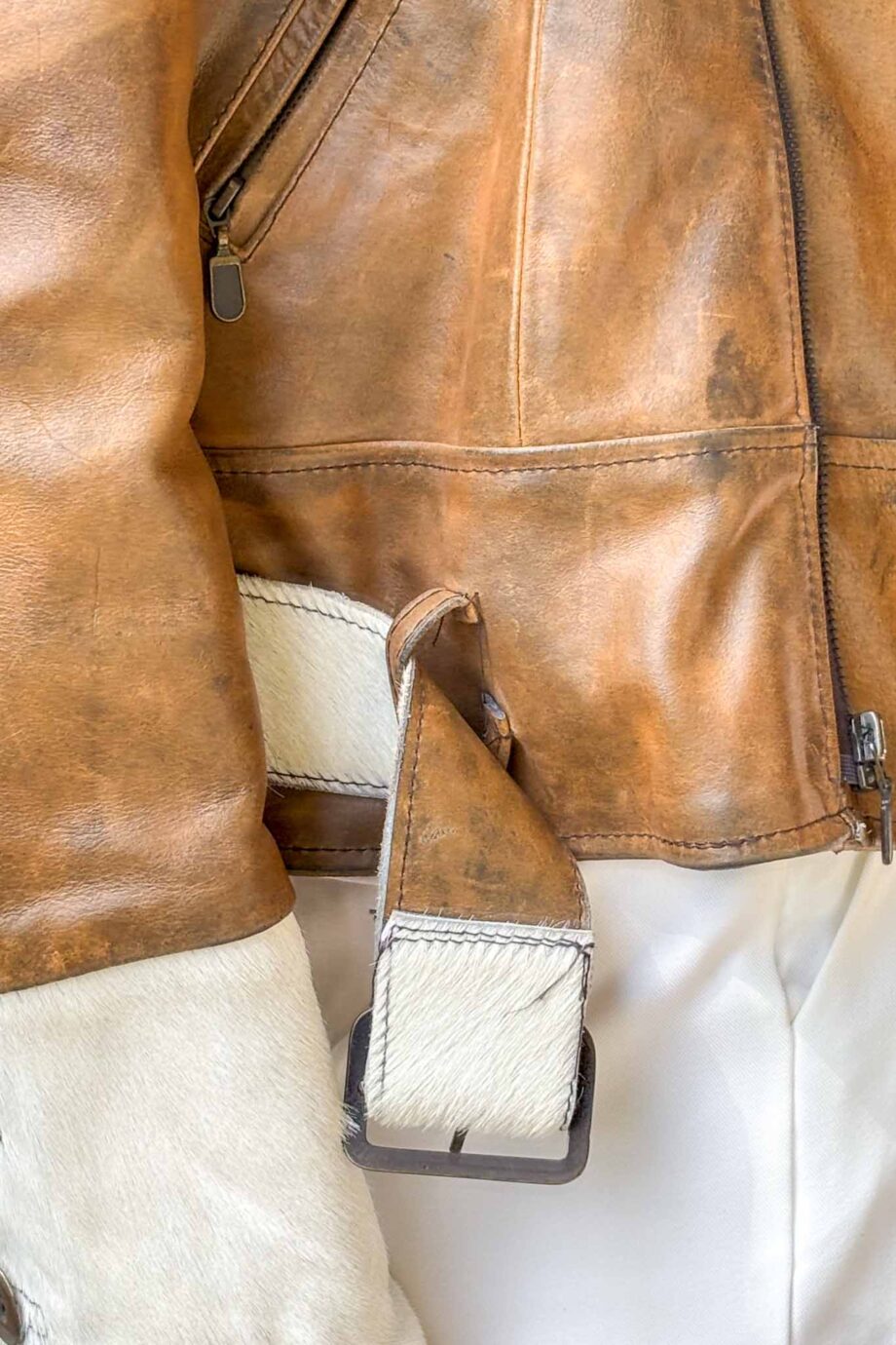 The dream MIU MIU inspired leather Italian coat