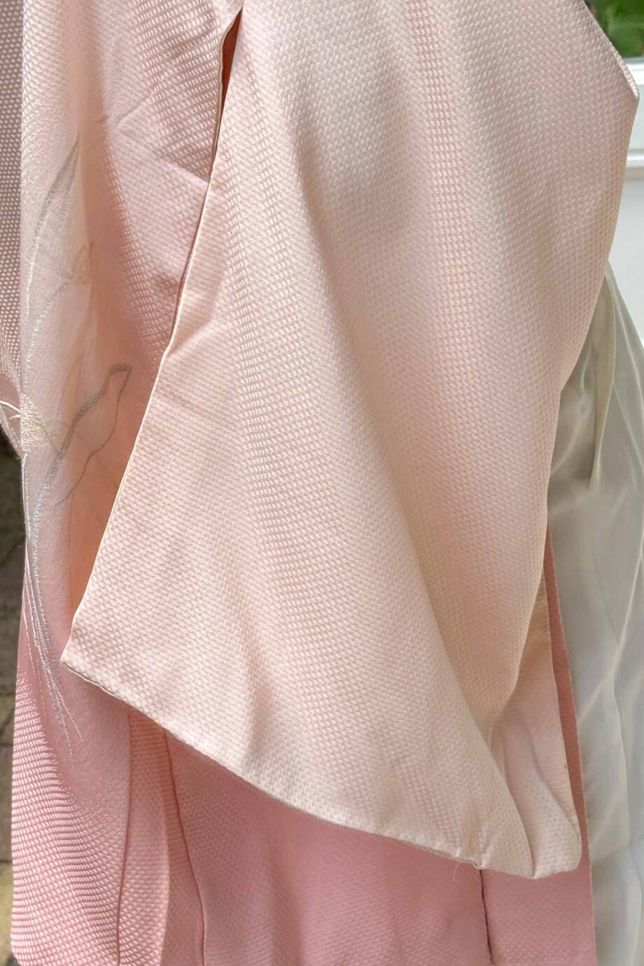 Blush rose romance vintage kimono