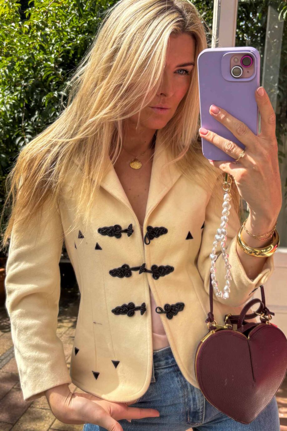 The Saint-Honoré Cashmere blazer