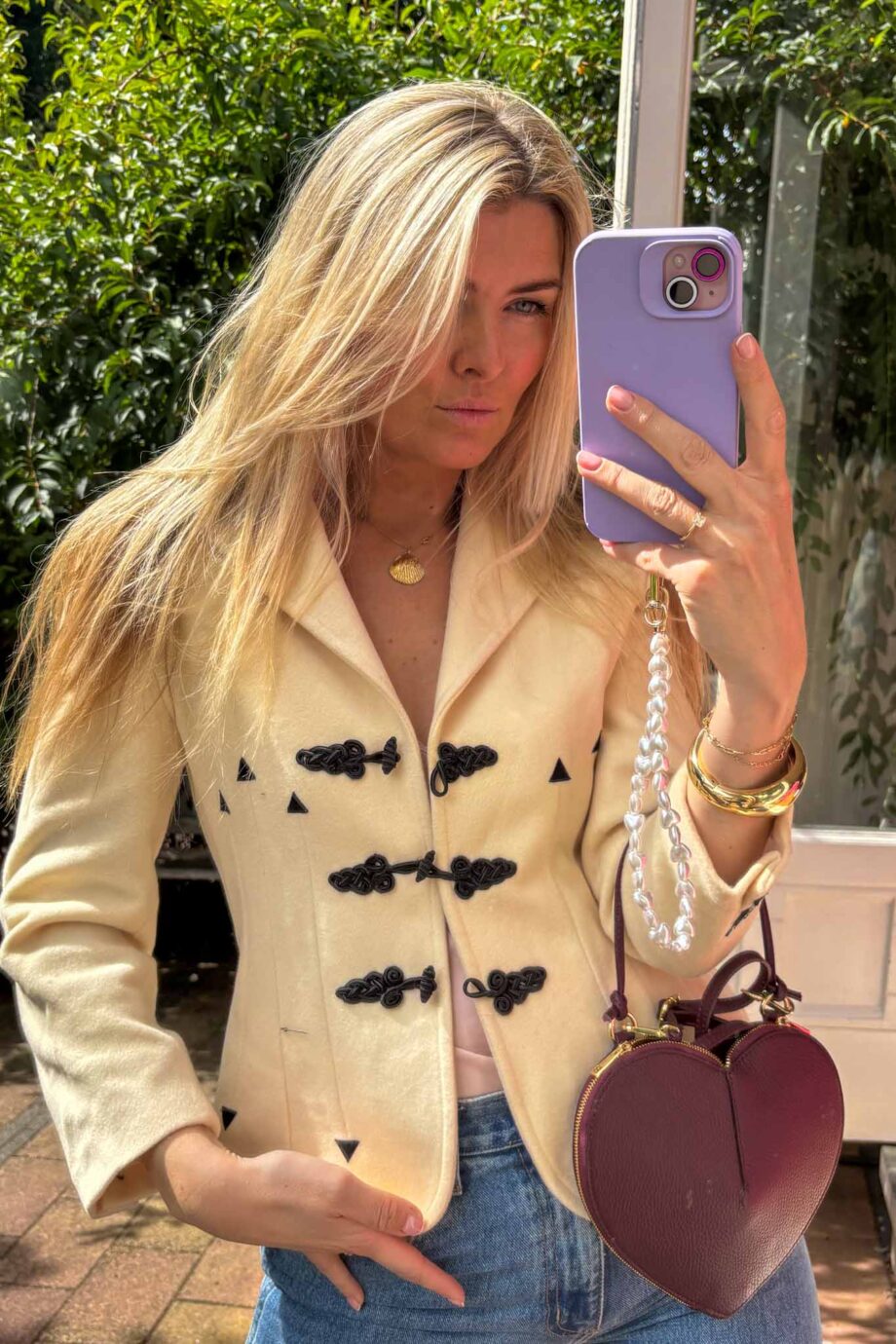 The Saint-Honoré Cashmere blazer