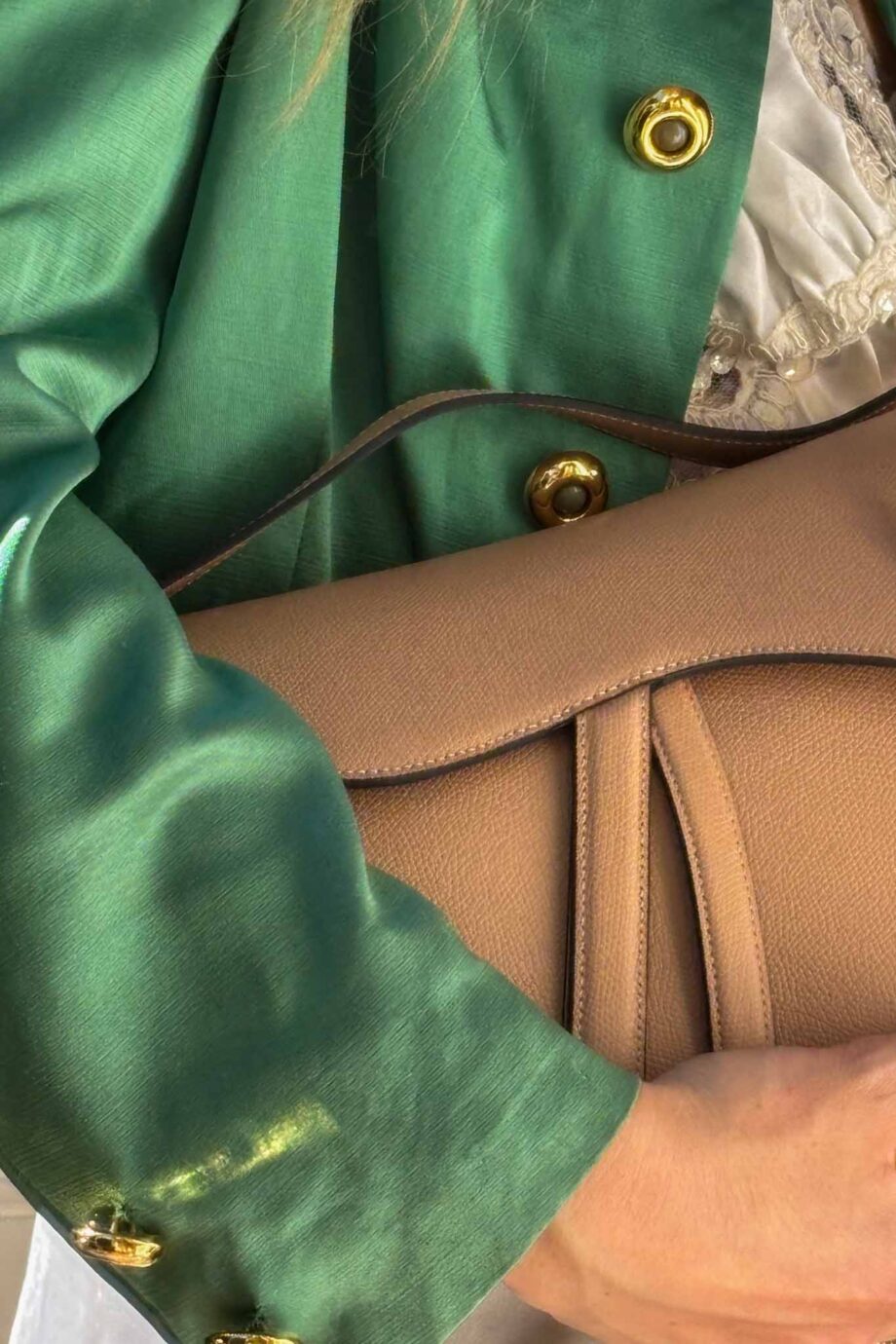 The Emerald and golden pearl jacket