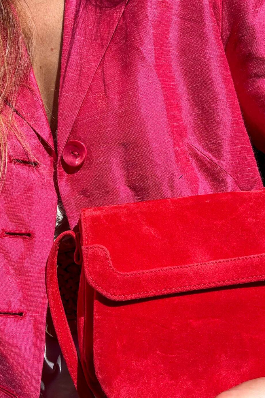 The Fuchsia stealing hearts blazer