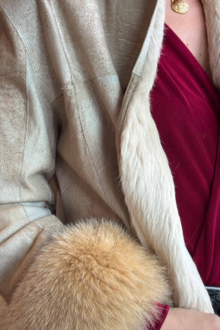 Moonstone lammy penny lane coat