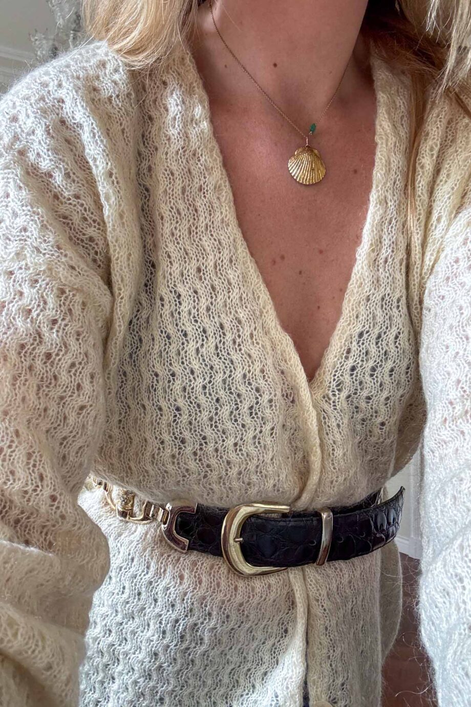 The bianca Italian mohair cardigan