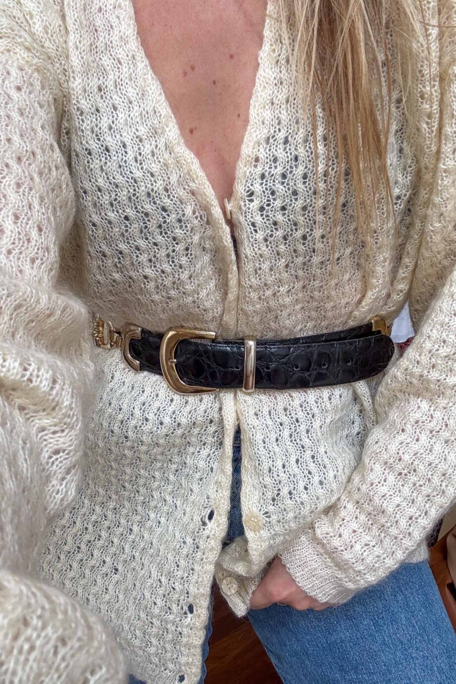The bianca Italian mohair cardigan