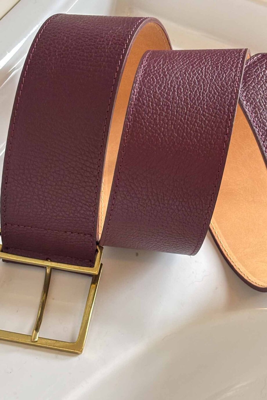 The Milano statement leather belt