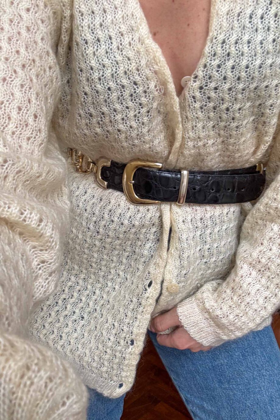 The bianca Italian mohair cardigan