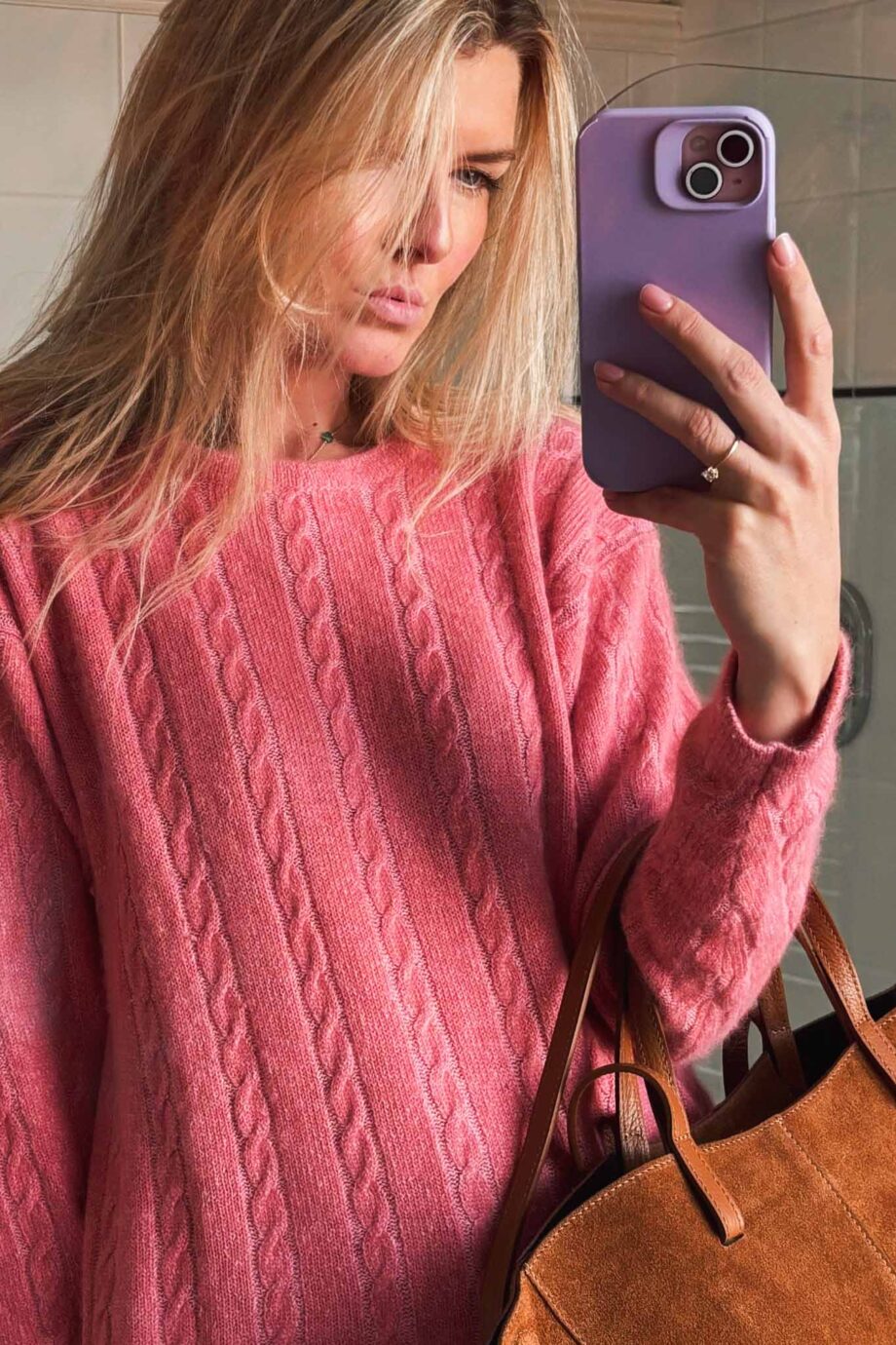 Ethereal softness mohair Italian knit
