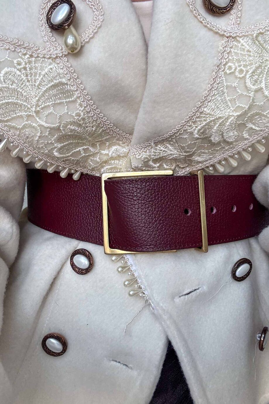 The Milano statement leather belt
