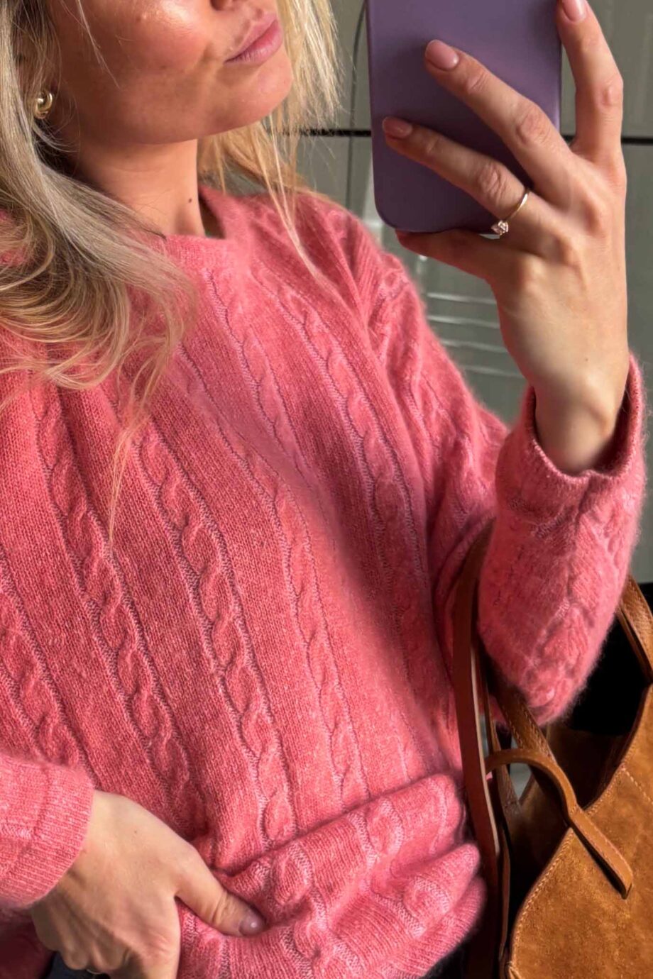 Ethereal softness mohair Italian knit