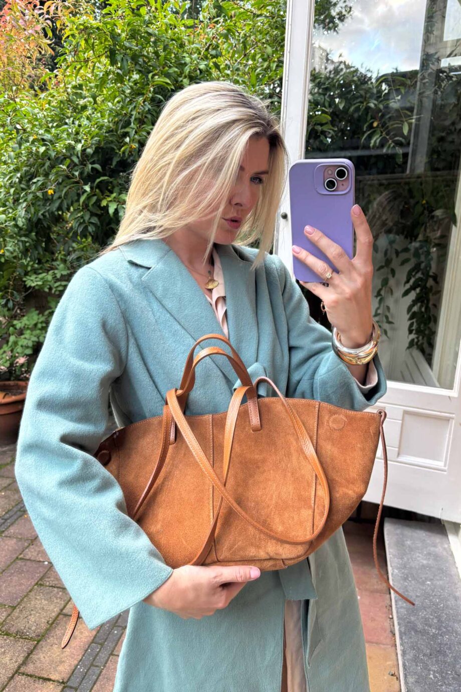 Celeste luxe Italian woolen coat